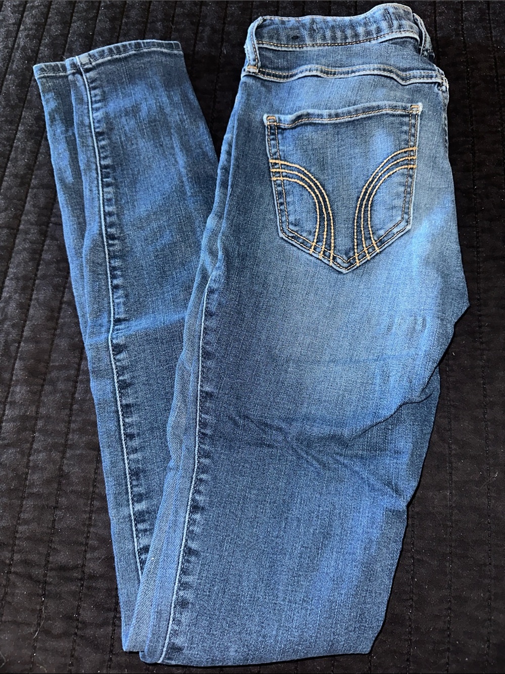 Blue Women's Skinny Jeans - Unbranded